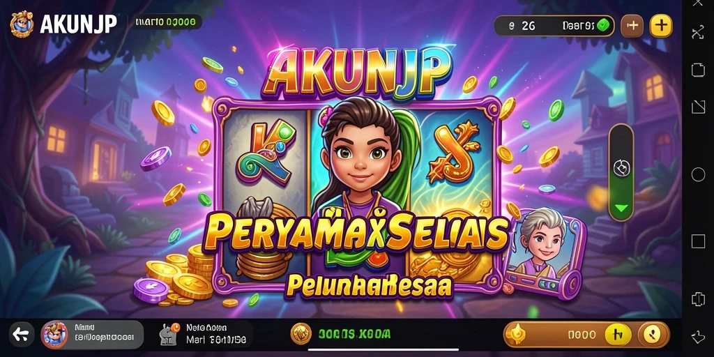 Screenshot gameplay AKUNJP yang menarik dengan fitur Slot menarik.