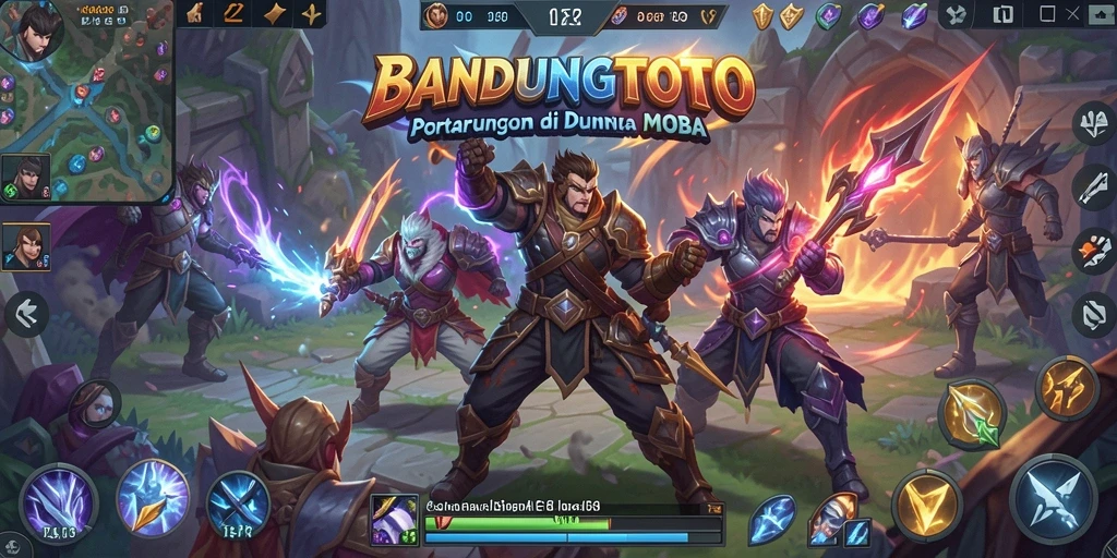 Gameplay seru di BANDUNGTOTO dengan pertarungan antar tim.