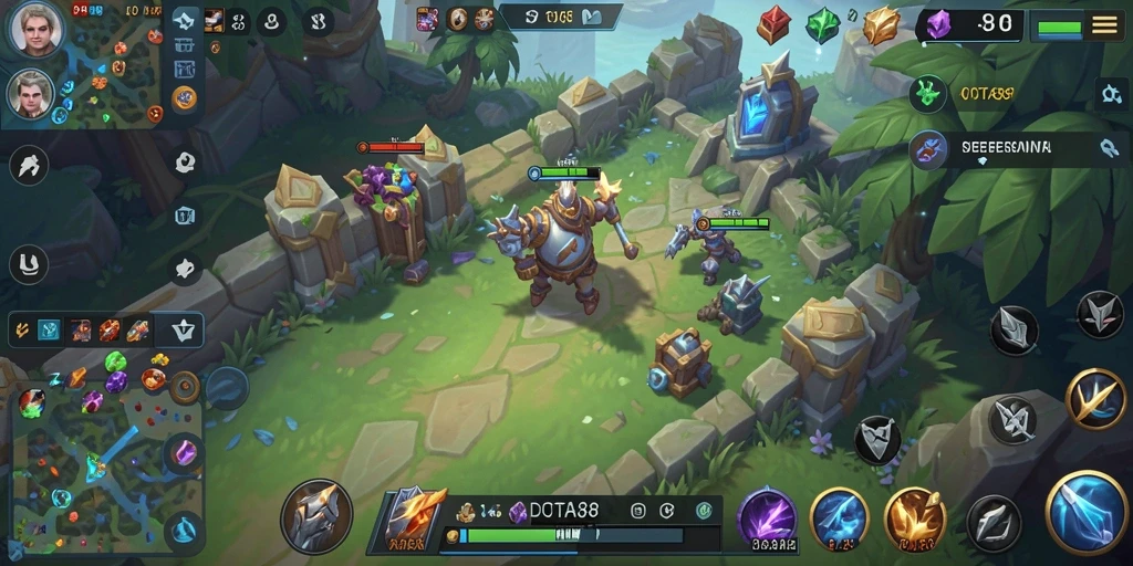 Screenshot utama DOTA88 menampilkan gameplay santai yang menyenangkan.