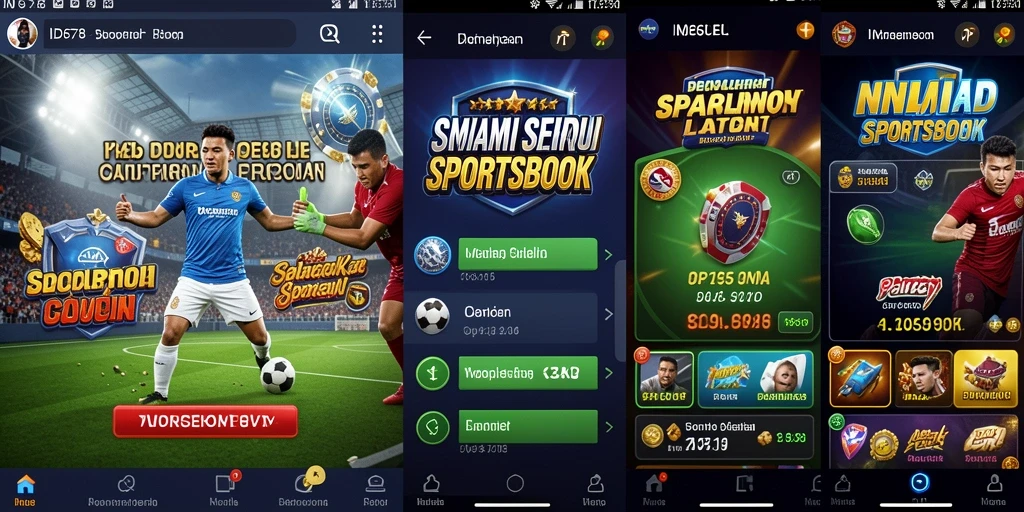 Tampilan menarik dari gameplay taruhan olahraga di ID678.