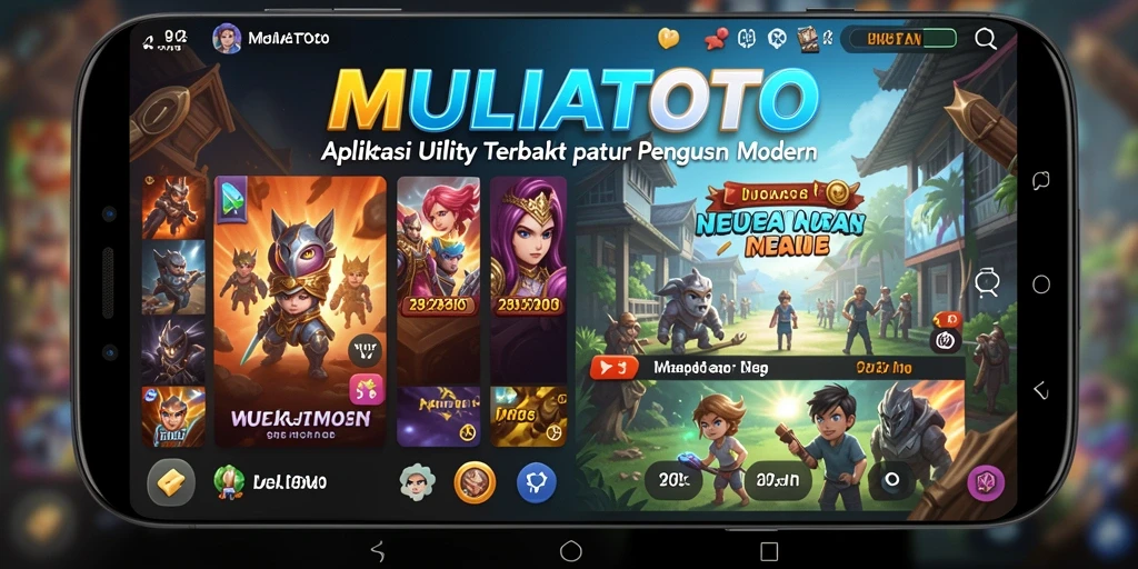Tampilan antarmuka MULIATOTO yang bersih dan intuitif.