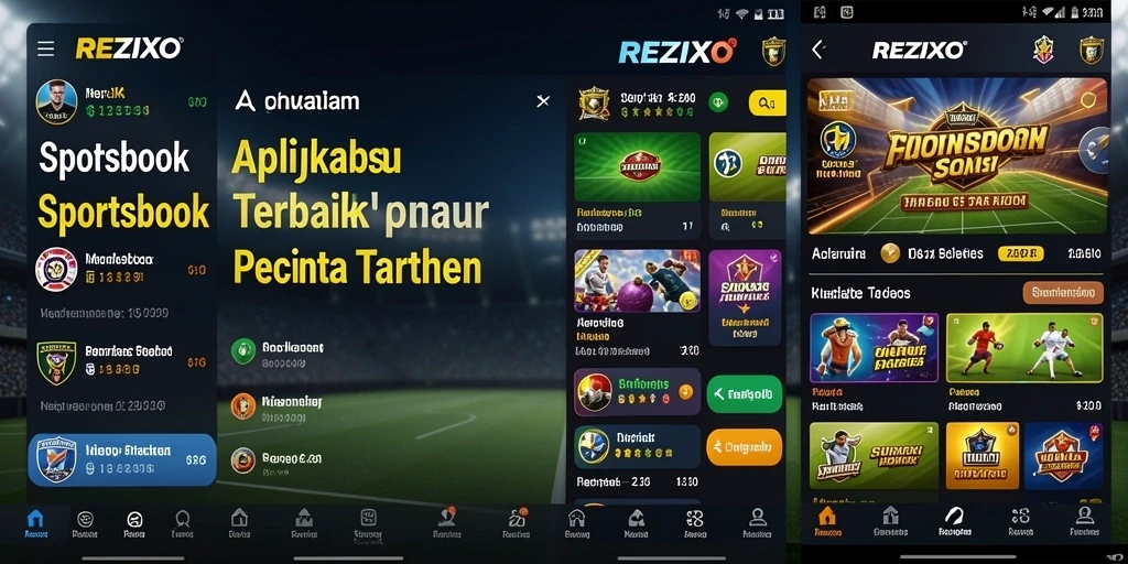 Tampilan antarmuka <strong>REZIXO</strong> yang menarik dan ramah pengguna.