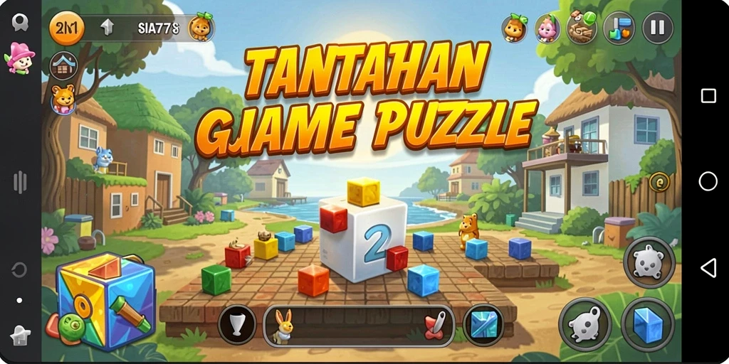 Screenshot SIA777 menampilkan gameplay Puzzle yang menarik.