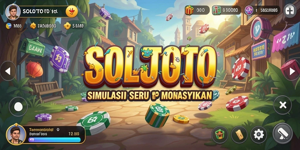 Tampilan gameplay SOLOTOTO yang menarik dan interaktif.