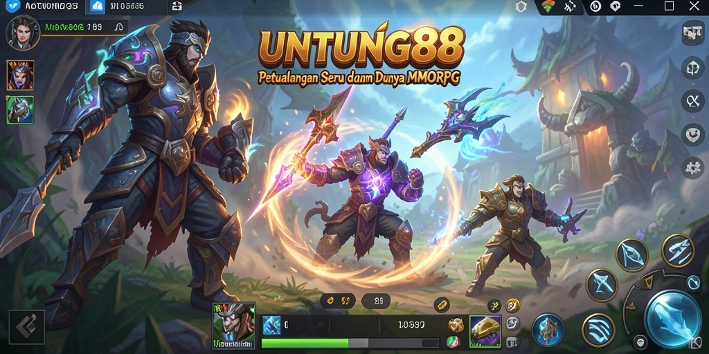 Gameplay seru dan grafis menawan dalam UNTUNG88.